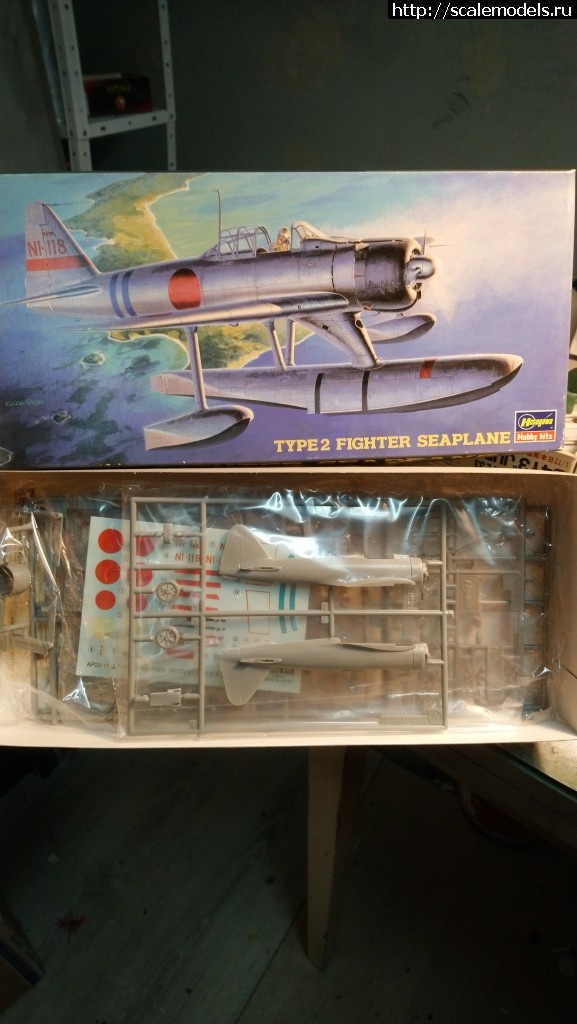 1572326626_DSC_1078.JPG : Nakajima Type 2 Fighter Seaplane (Rufe) 1/72 Hasegawa   