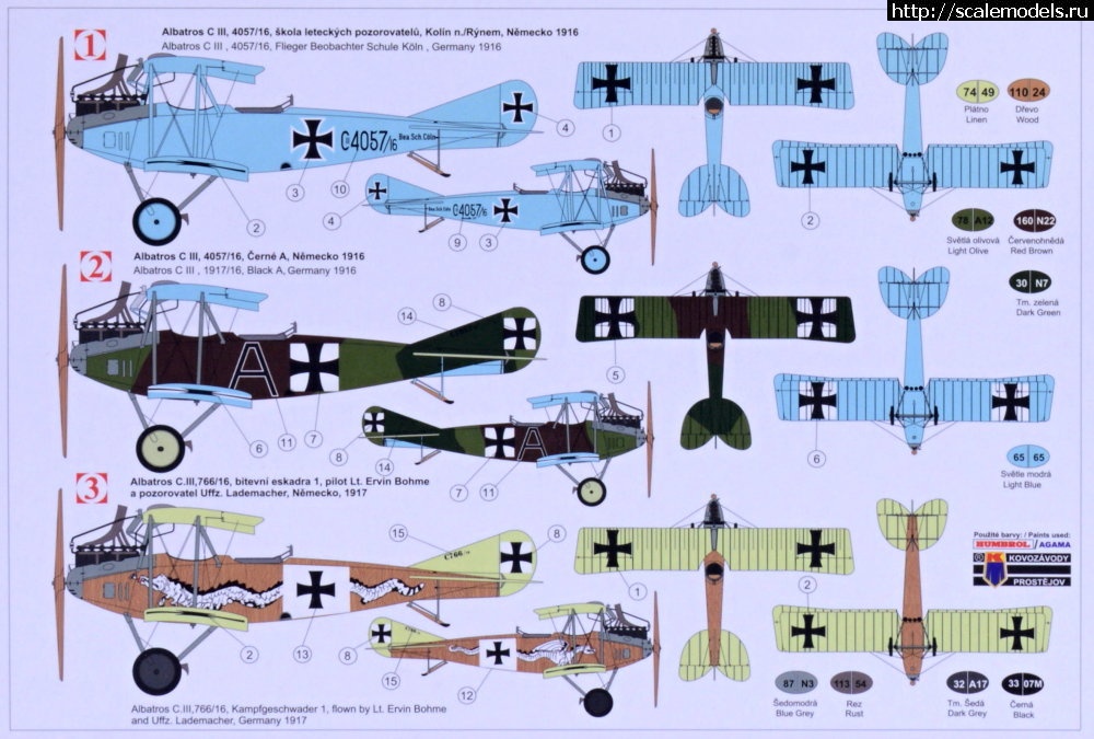 1572537139_01_KPM-72149_L.jpg : Kovozavody Prostejov 1/72 Albatros C.III   