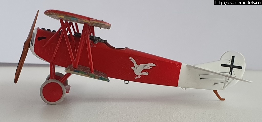 1572792387_211.jpg : #1582419/ Fokker D.VII (Alb)@(OAW) MAC 1:72 ,   