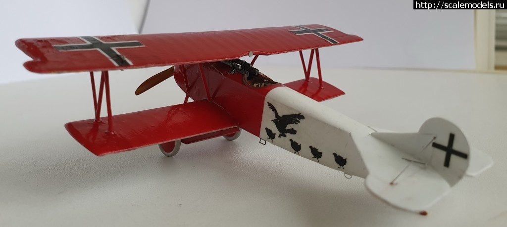 1572792535_225.jpg : #1582419/ Fokker D.VII (Alb)@(OAW) MAC 1:72 ,   