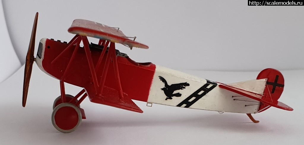 1572792835_242.jpg : #1582419/ Fokker D.VII (Alb)@(OAW) MAC 1:72 ,   