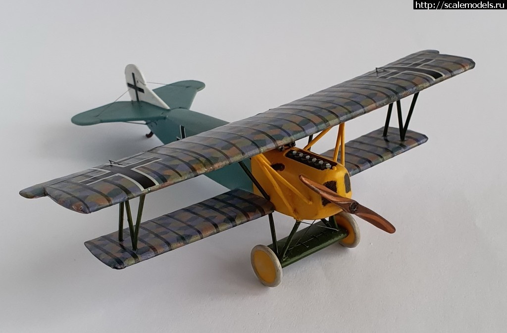 1572793273_283.jpg : #1582419/ Fokker D.VII (Alb)@(OAW) MAC 1:72 ,   