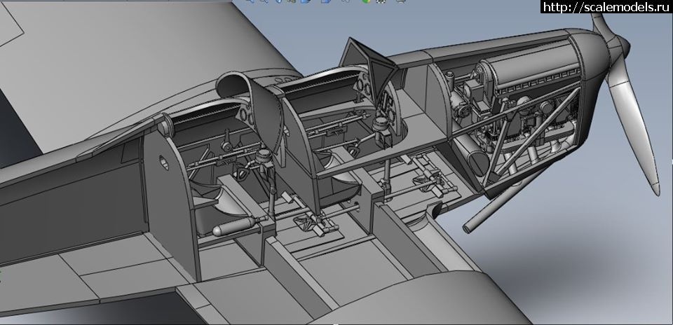 1573542251_75553082_2740202142724171_9037014136025776128_o.jpg : MikroMir Miles Magister 1/32 in progress  