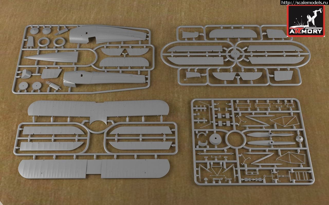 1573665499_AR48001---1-48-Fairey-Flycatcher-early---kit---00-all-sprues.jpg :  ARMORY, FREEDOM Model Kits  