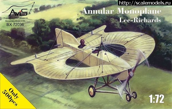 1573670550_166291_0.jpg :  Avis 1/72 Annular Monoplane Lee-Richards  