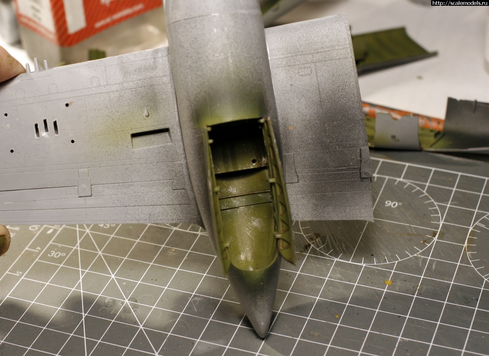 1573771155__MG_3232.JPG : #1584551/ ICM B-26B-50 "Invader" 1/48   