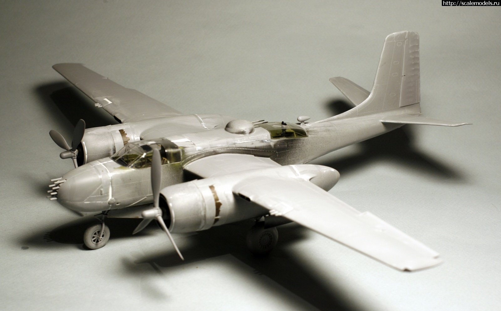 1573771429__MG_3236.JPG : #1584551/ ICM B-26B-50 "Invader" 1/48   