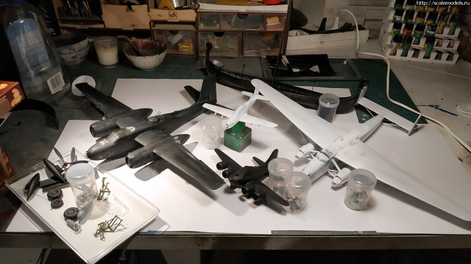 1574637281_aZQX0pFYdjg.jpg : #1586244/ ICM B-26B-50 "Invader" 1/48   