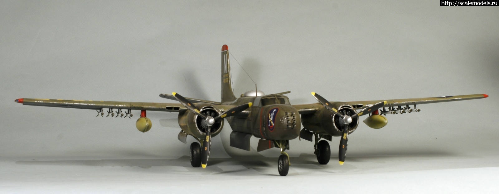 1575122446_2.JPG : #1587030/ ICM B-26B-50 "Invader" 1/48   