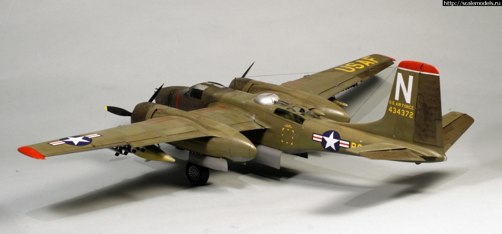 1575122571__MG_4212.JPG : #1587030/ ICM B-26B-50 "Invader" 1/48   