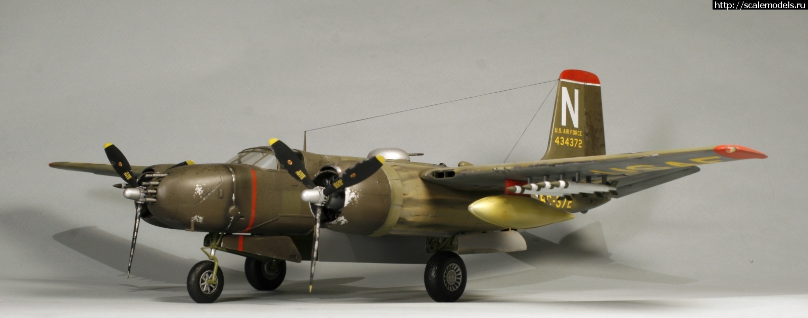 1575122575__MG_4226.JPG : #1587030/ ICM B-26B-50 "Invader" 1/48   