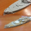 Blue Ridge Models 1/700 USS Indiana (BB-1)