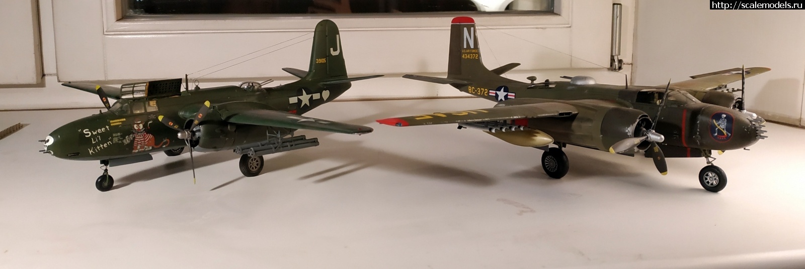 1575224354_YkXaFxoJ_u8.jpg : #1587200/ ICM B-26B-50 "Invader" 1/48   