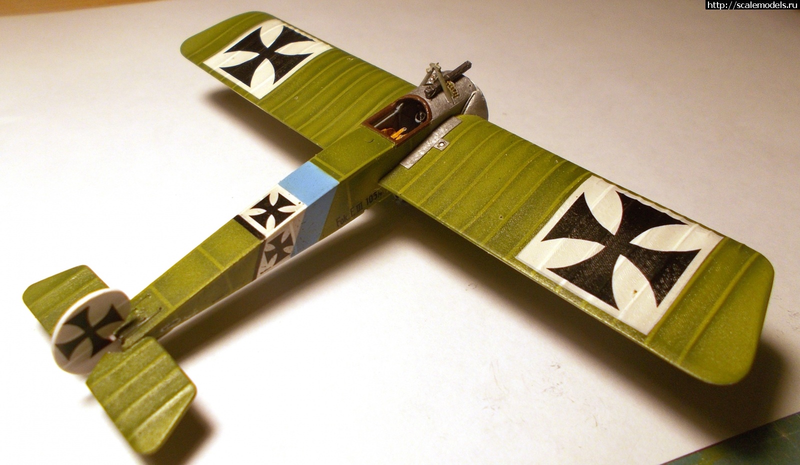 1575736273_DSCN0151.JPG : #1588200/ Fokker E.III   Revell   1/72   