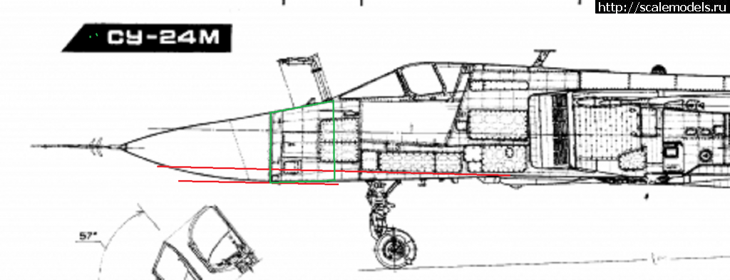 Су 24 чертеж