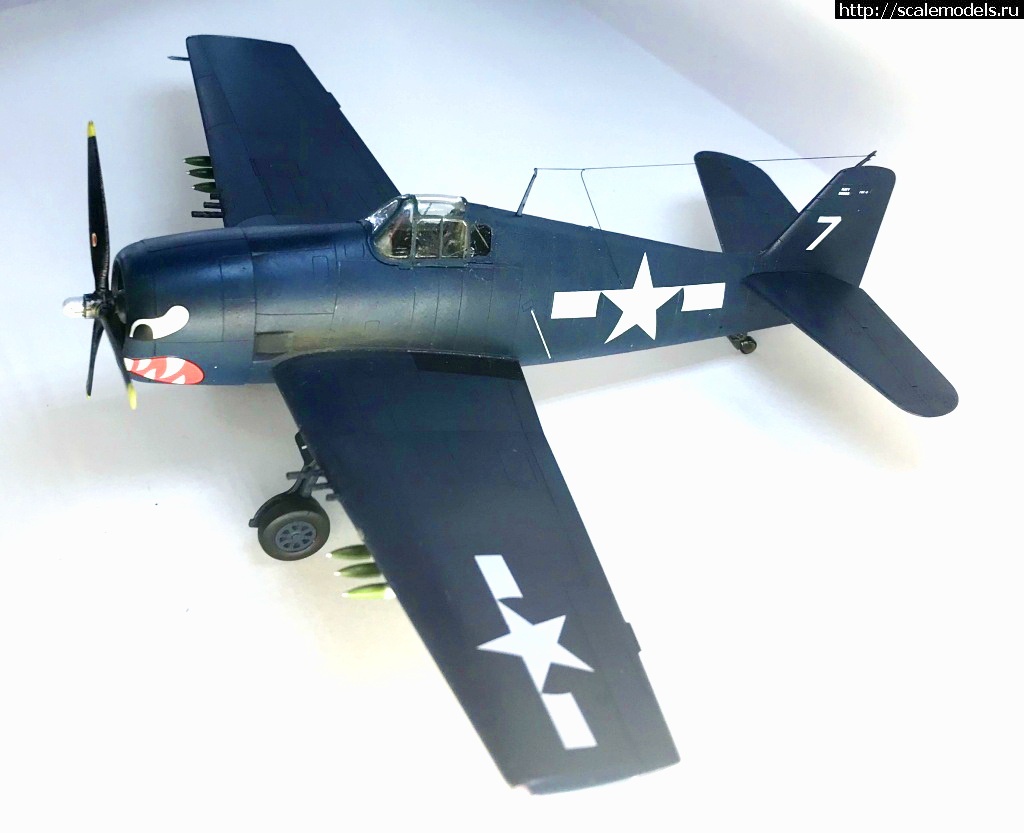 1576062354_1576006332_IMG_E1770.JPG : #1588811/ F6F-5 Hellcat  EDUARD 1:72 []  