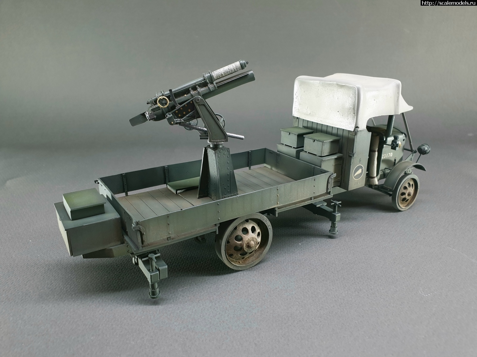 1576659850_20191218_105642.jpg : #1590207/ 1/32 Thornycraft Type J Lorry anti-aircraft - !  