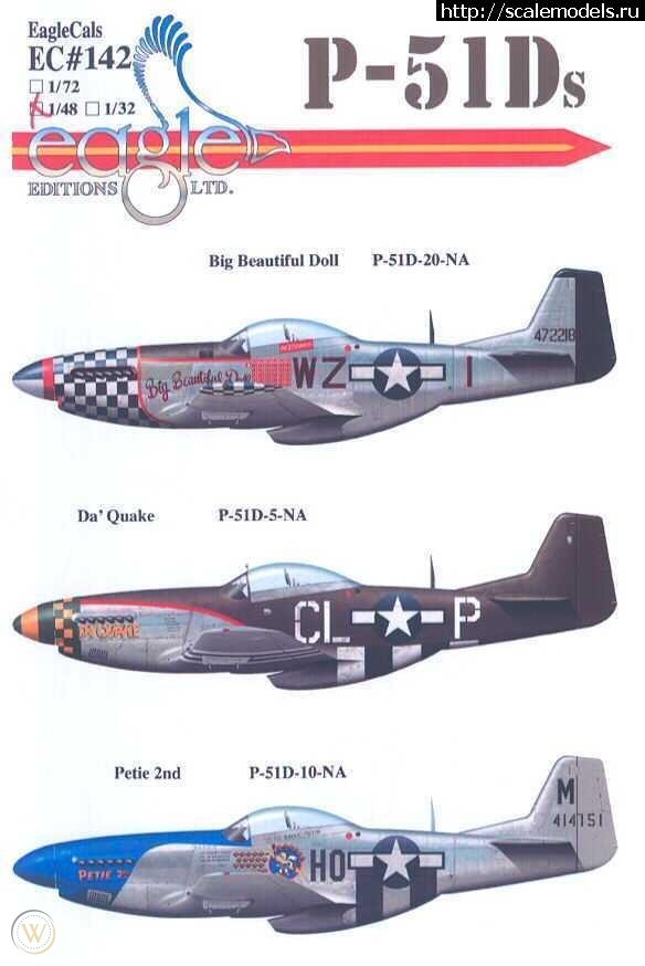 1576916291_eaglecals-decals-48-north-american_1_3116e21ef79b5c1b6198cf351de6402a.jpg : #1590722/ Eduard 1/48 P-51D 472218 -  ...(#13715) -   