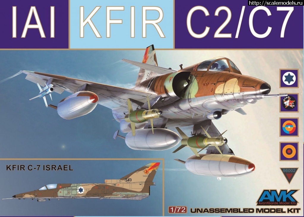 1576935154_71UuJY2b3fL-_SL1475_.jpg :  1/72 Kfir C.10    