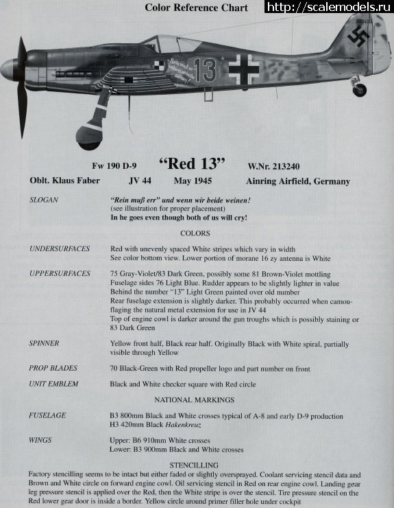 1577626988_d2.jpg : #1592126/ FW 190 D9 Tamiya 1:72   