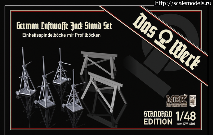 1579689093_image.png :  Das Werk-models 1/48 Luftwaffe Jack Stand  