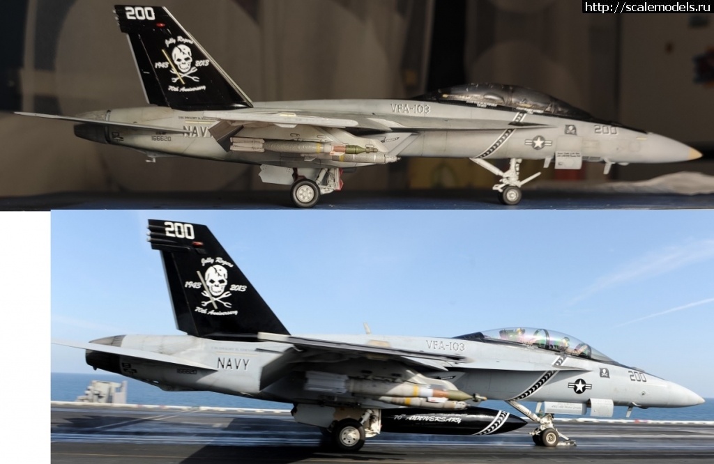 1580715716_2.jpg : #1599694/ F/A-18F Super Hornet 1/72 Academy 'Jolly Rogers'  