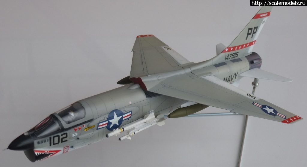 1581346085_P1440458-1.jpg : #1600769/ ESCI 1/72 Vought F-8H Crusader. .   