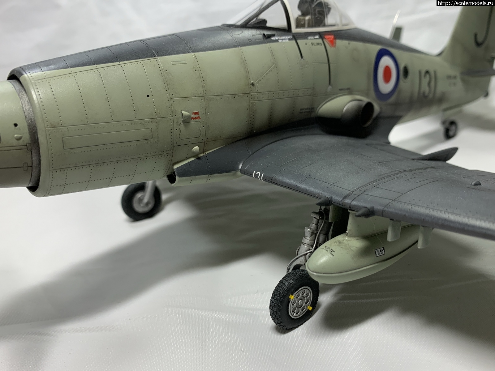 1581539625_2020-02-12-23-11-39.JPG : #1601351/ Trumpeter Westland Wyvern S.4 Early 1/48  