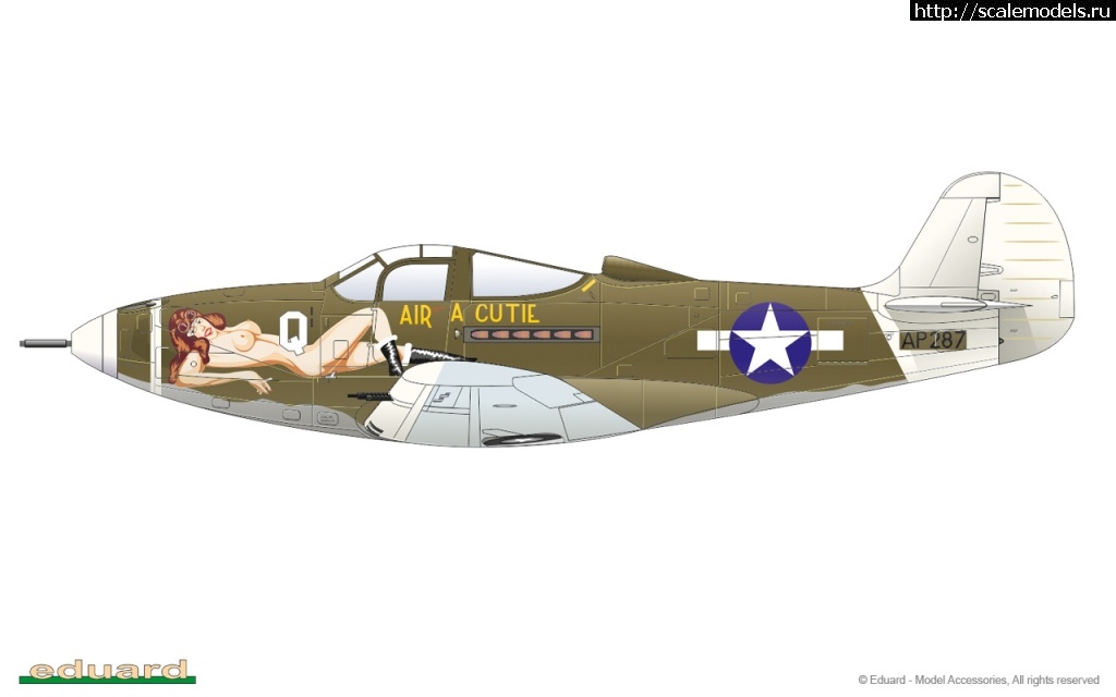 1581938391_8472-a.jpg :  Eduard 1/48 - bf 109F 82114  P-400 Air A Cutie 8472  