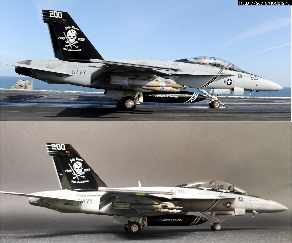 1581966591_000a.jpg : #1602233/ F/A-18F Super Hornet 1/72 Academy 'Jolly Rogers'  