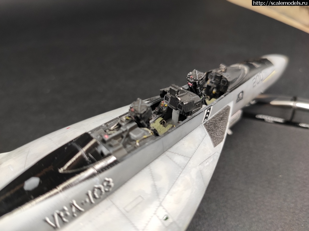 1582025510_cab2.jpg : #1602233/ F/A-18F Super Hornet 1/72 Academy 'Jolly Rogers'  