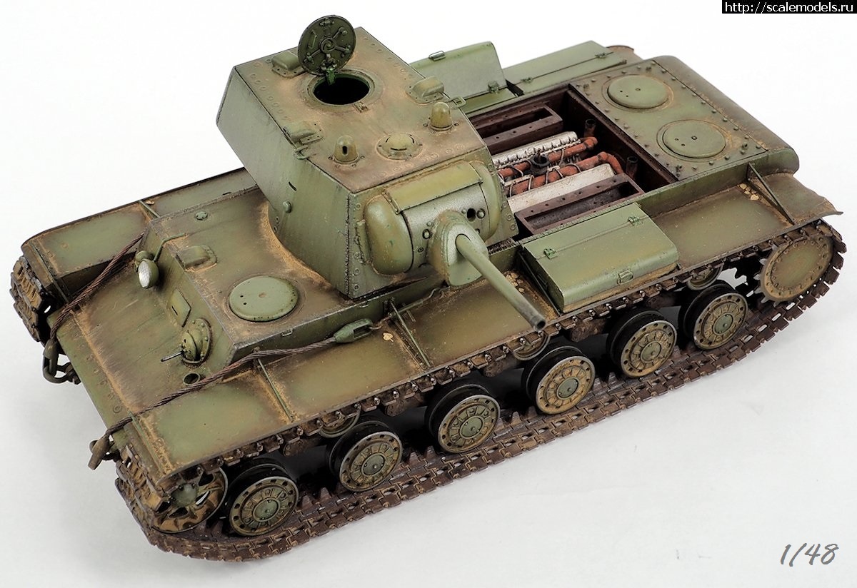 1582373995_30.JPG : #1603111/ -1 (HOBBYBOSS 1/48 KV-1)  