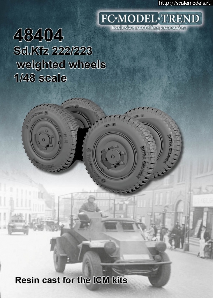 1582541640_222_whells.jpg : #1603481/ ICM 1/48 Sd.Kfz. 222 +   