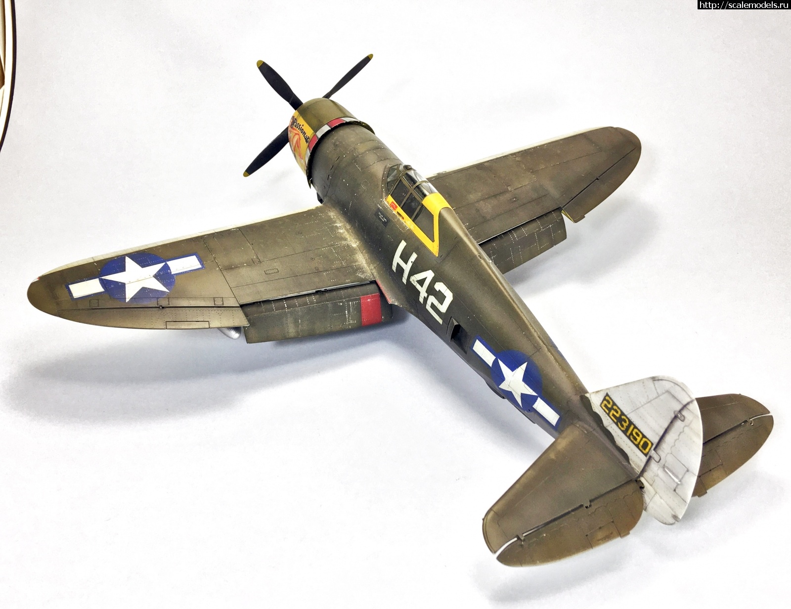 1583087090_IMG_4462.jpg : #1604503/ Tamiya 1/48 P-47,D-16. Thunderbolt.    .  