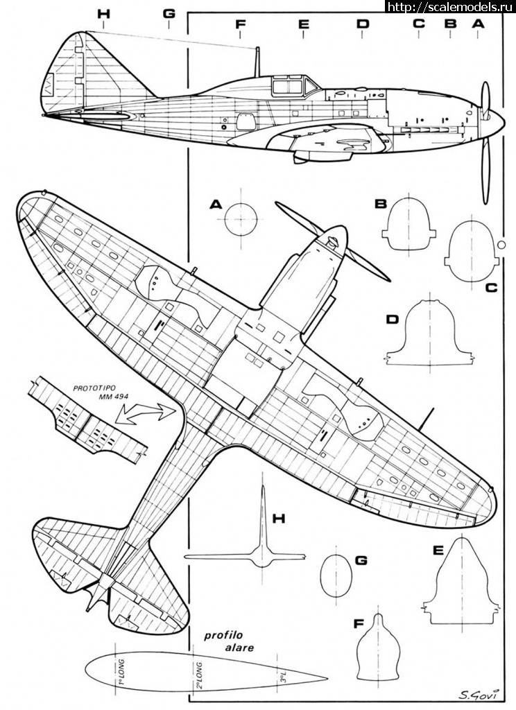 1583507573_Screenshot_20200306-180458_Adobe-Acrobat.jpg : #1605312/   - 1/48 Fiat G.55, MC.205...(#13960) -   