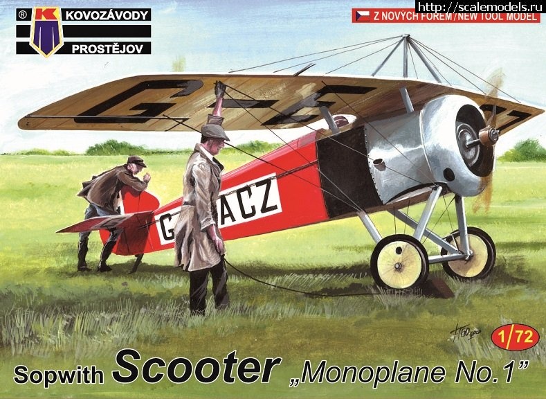 1584128047_KPM-72165_L.JPG :  KP 1/72 Sopwith Scooter Monoplane No.1, Sopwith Swallow Monoplane No.2  