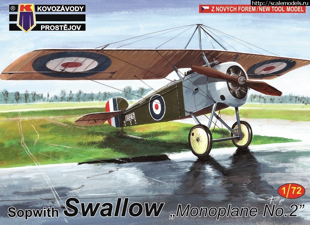 1584128047_KPM-72166_L.JPG :  KP 1/72 Sopwith Scooter Monoplane No.1, Sopwith Swallow Monoplane No.2  