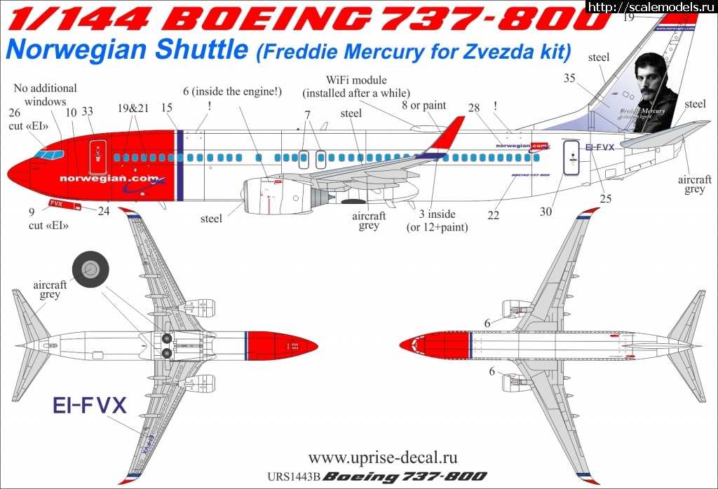 1584648073_paint-EI-FVX.jpg :   Uprise Airbus A32x, Boeing 737-800, Mirage 2000  