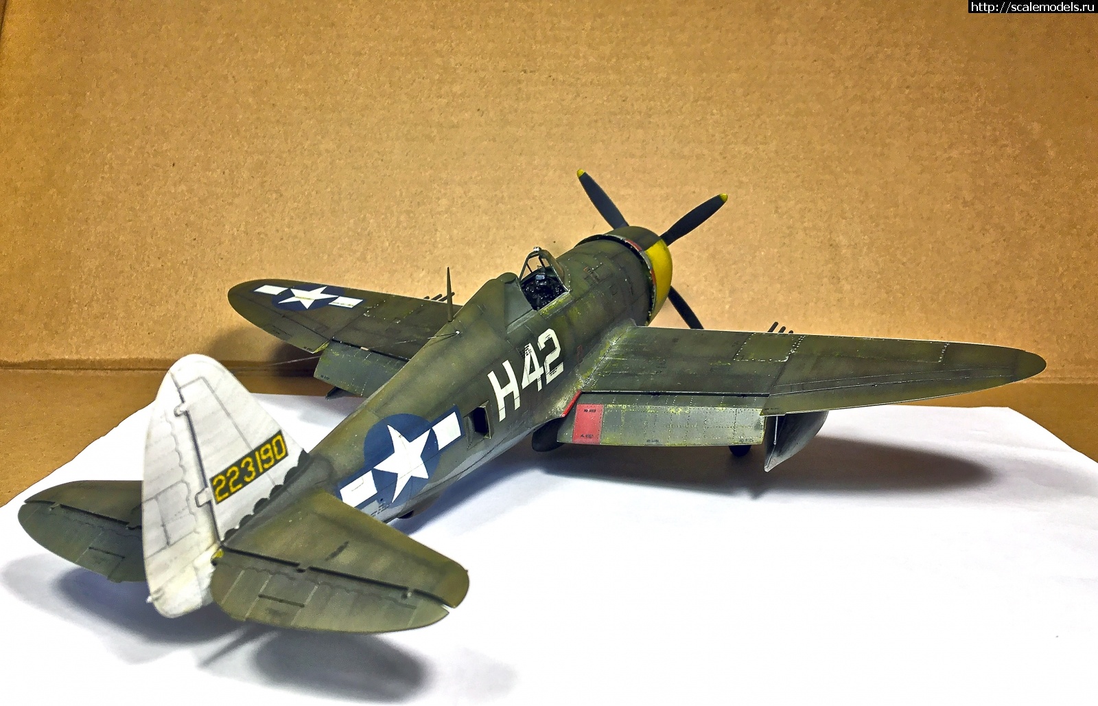 1585676108_IMG_4722.jpg : #1610199/ Tamiya 1/48 P-47,D-16. Thunderbolt.    .  