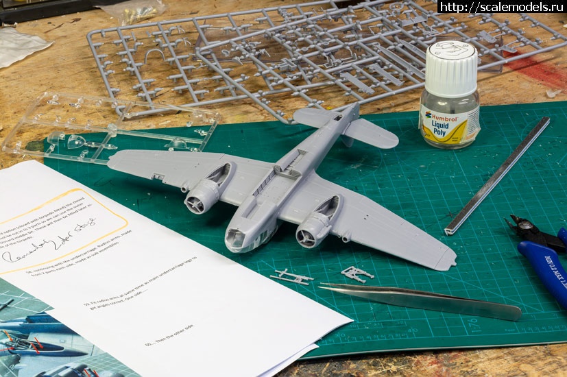 1586502094_l_exclusive_first_test_build_of_the_new_airfix_bristol_beaufort_kit_a04021_on_the_airfix_workbench_blog.jpg : Airfix 1/72 Bristol Beaufort Mk.I test build     