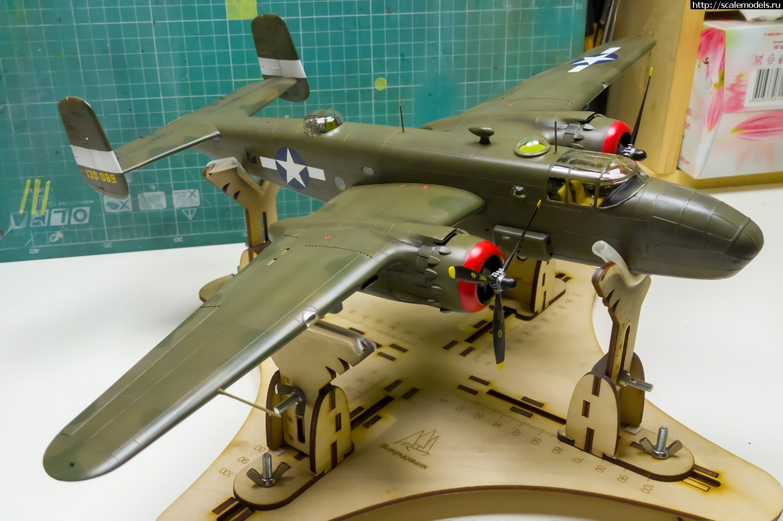 1587838037_20200425_204308.jpg : #1614999/ "The Gay Mare" B-25D-1 Mitchell (Italeri, 1:48)  