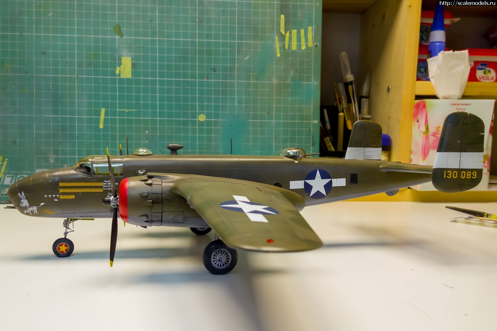 1587923161_20200426_190846.jpg : #1615187/ "The Gay Mare" B-25D-1 Mitchell (Italeri, 1:48)  