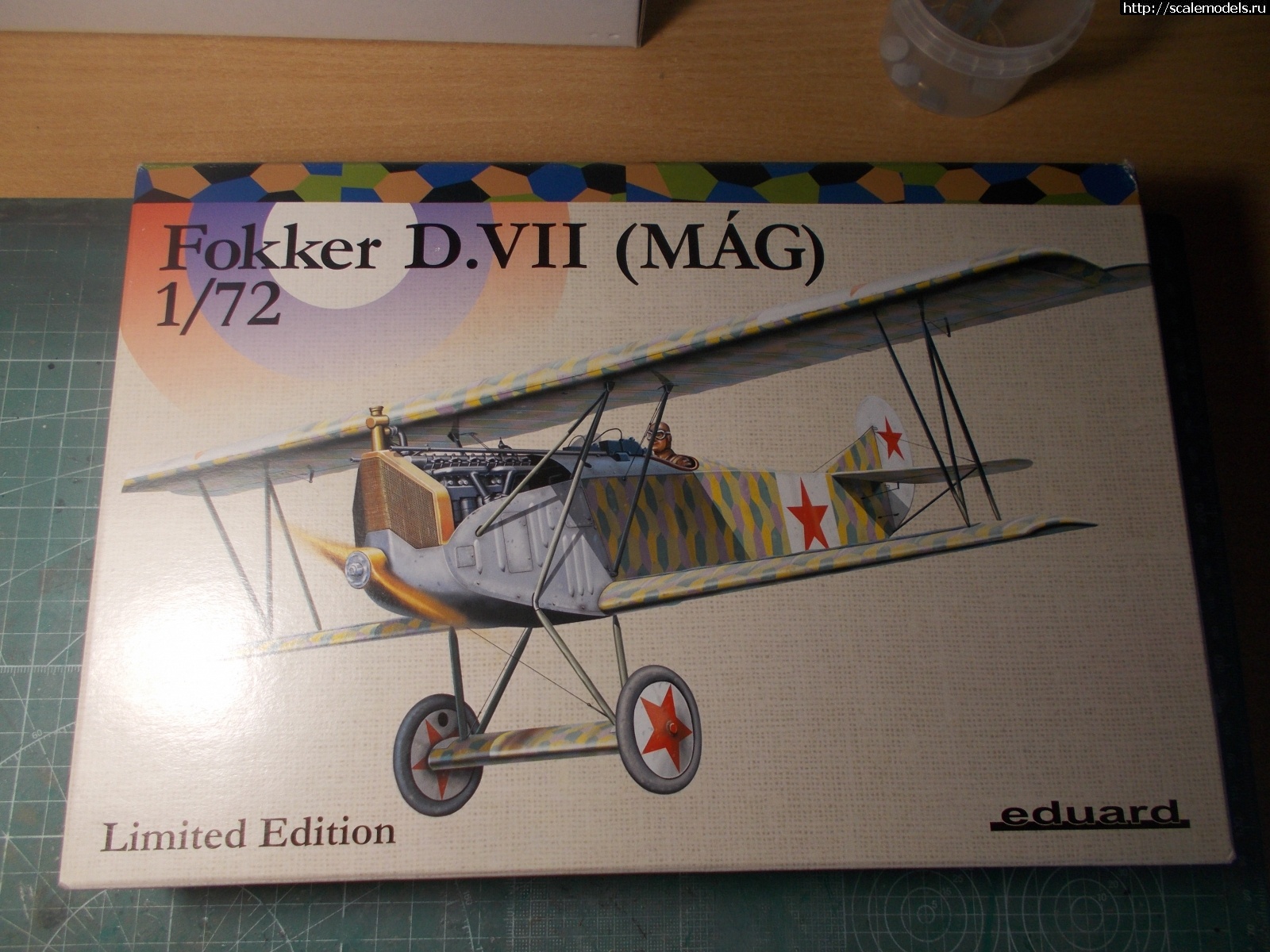 1588161517_01.JPG : Fokker D. VII (MAG)  Eduard 1/72. .  