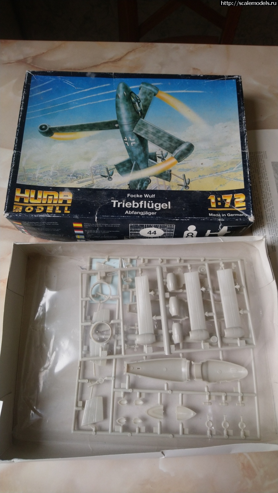 1588398125_15883981062583122301984370345121.jpg : Focke Wulf Triebflugel 1/72 HUMA model   