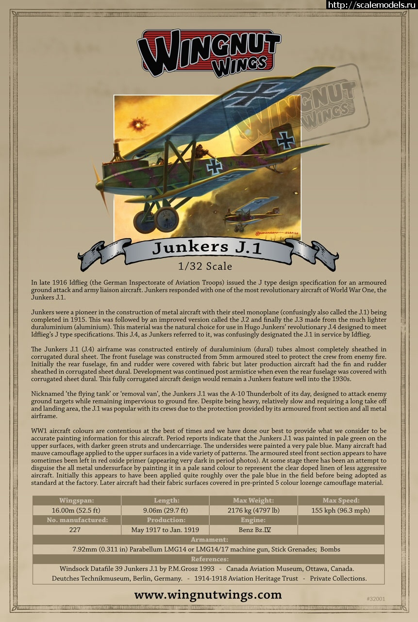 1589141113_Junkers-J-1-Front-Cover.jpg : #1618026/ Junkers J.I  1:72   