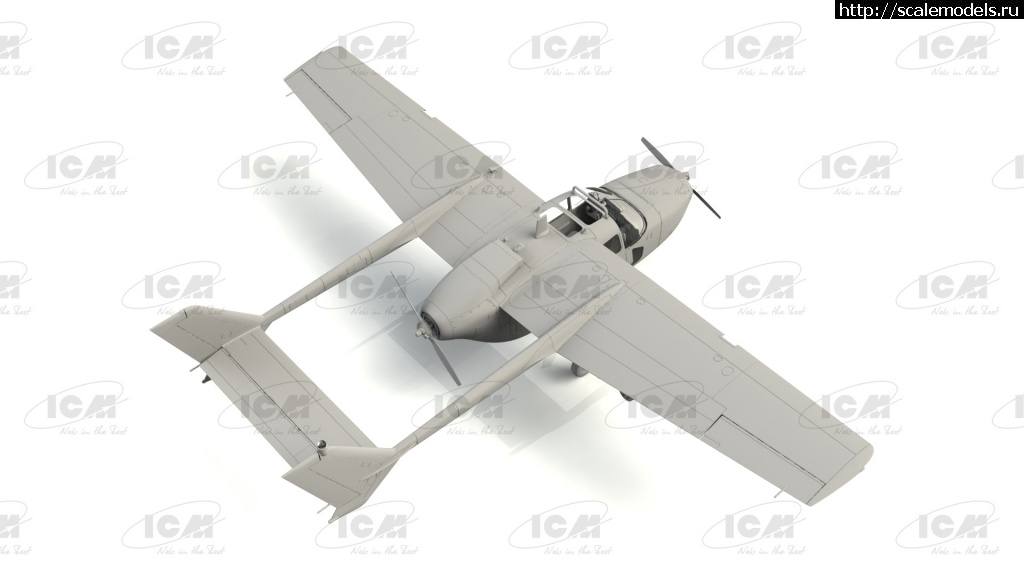 1589365698_148_O-2A_Skymaster_R2-copy.jpg : ICM    1/48 Cessna O-2A Skymaster  