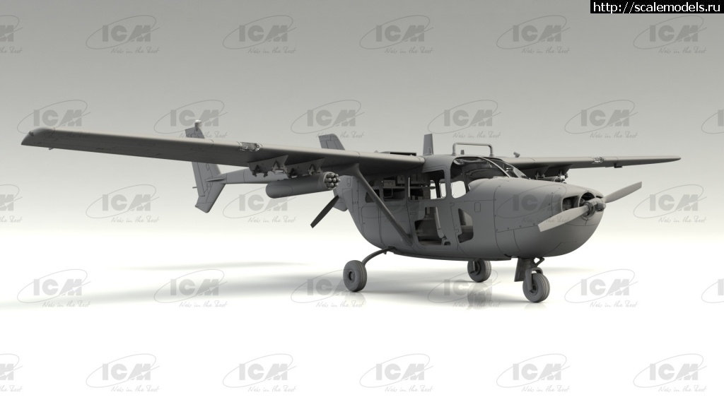 1589365698_148_O-2A_Skymaster_R3-copy.jpg : ICM    1/48 Cessna O-2A Skymaster  