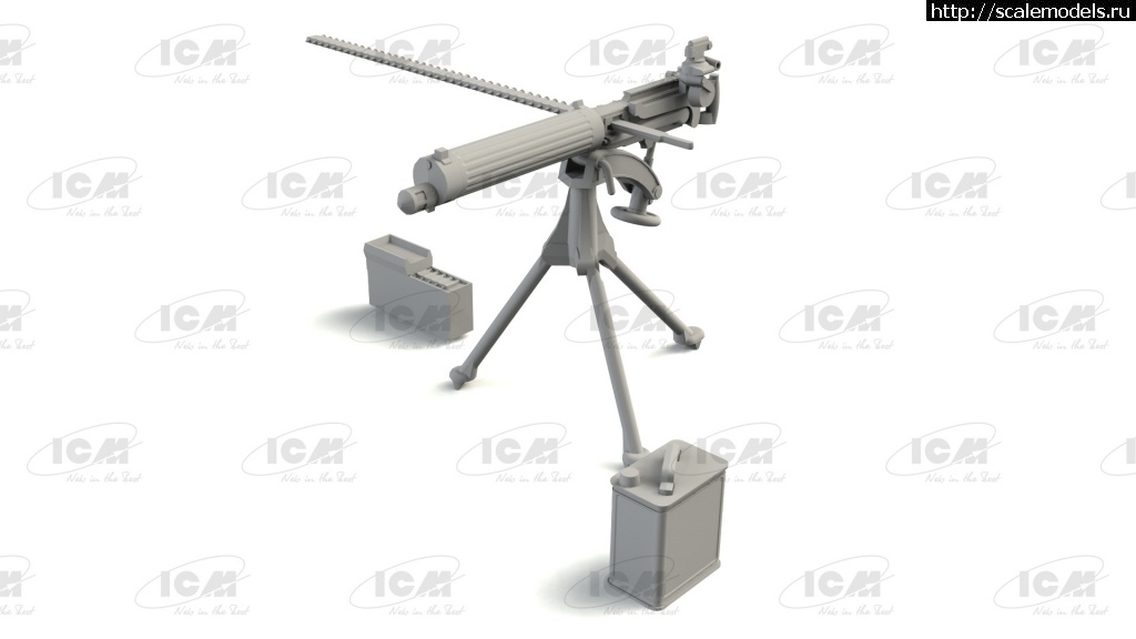 1589814613_Vickers_R1-copy.jpg :  ICM 1/35 British Vickers Machine Gun (100%  )  