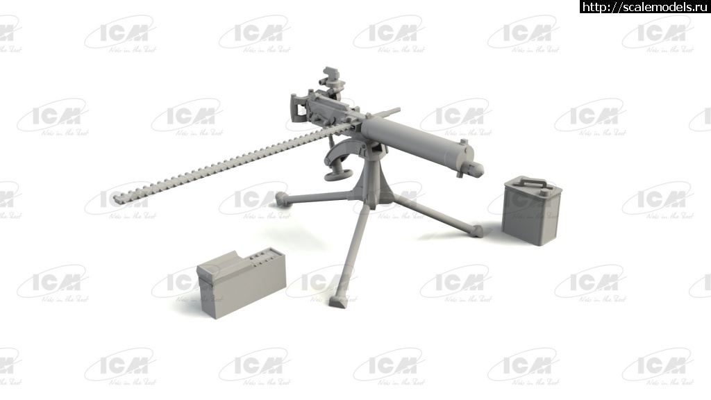 1589814614_Vickers_R3-copy.jpg :  ICM 1/35 British Vickers Machine Gun (100%  )  