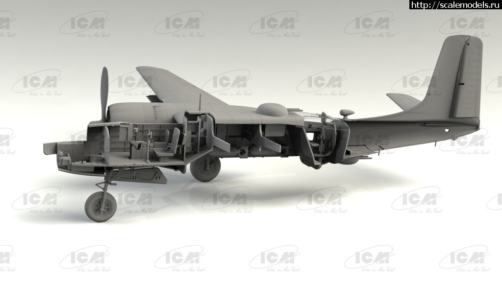 1590565526_148_A-26C-50_R4-copy.jpg :  ICM 1/48 B-26-50 Invader Korean War American Bomber  